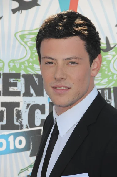 Cory Monteith na Teen Choice Awards 2010 - přílety, Gibson Amphitheater, Universal City, Ca. 08-08-10 — Stock fotografie