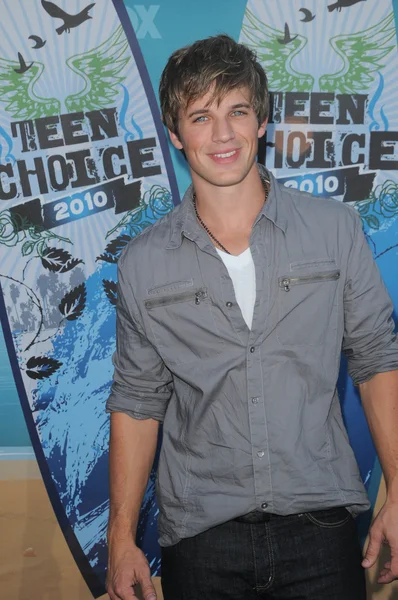 Matt Lanter at the 2010 Teen Choice Awards - Arrivals, Gibson Amphitheater, Universal City, CA. 08-08-10 — Stock Photo, Image
