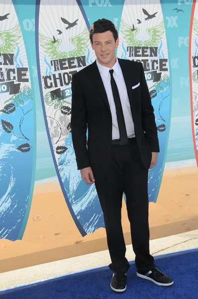 Cory Monteith na Teen Choice Awards 2010 - přílety, Gibson Amphitheater, Universal City, Ca. 08-08-10 — Stock fotografie