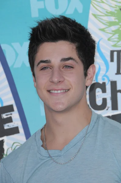 David Henrie at the 2010 Teen Choice Awards - Arrivals, Gibson Amphitheater, Universal City, CA. 08-08-10 — Stock Photo, Image