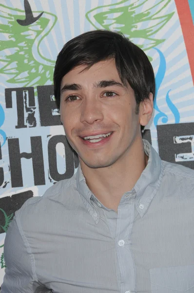 Justin Long at the 2010 Teen Choice Awards - Arrivals, Gibson Amphitheater, Universal City, CA. 08-08-10 — Stockfoto