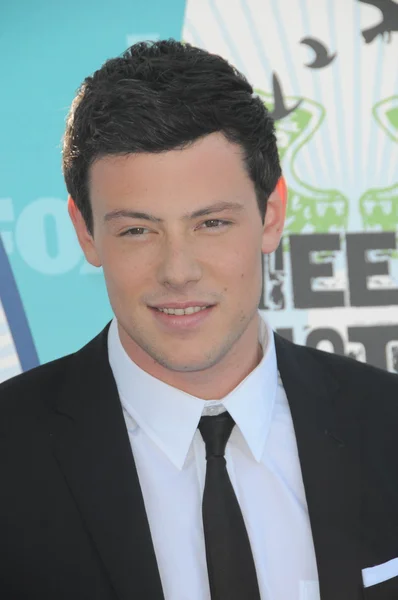 Cory Monteith at the 2010 Teen Choice Awards - Arrivals, Gibson Amphitheater, Universal City, CA. 08-08-10 — Stock Photo, Image