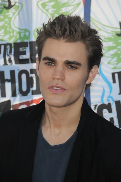 Paul Wesley 2010 Teen Choice Awards Érkezések Gibson Amfiteátrum Universal — Stock Fotó