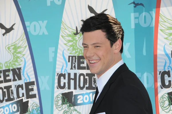 Cory Monteith na Teen Choice Awards 2010 - přílety, Gibson Amphitheater, Universal City, Ca. 08-08-10 — Stock fotografie