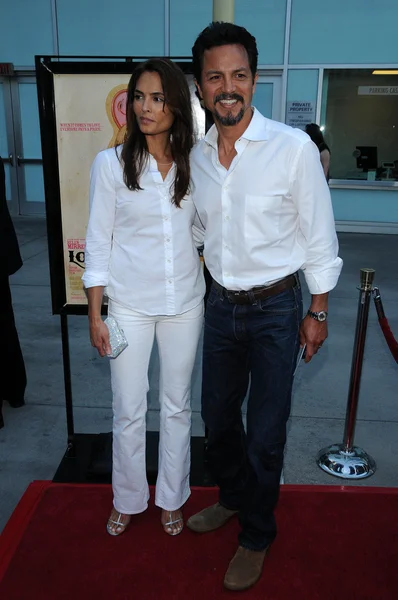 Talisa Soto and Benjamin Bratt — Stock Photo, Image