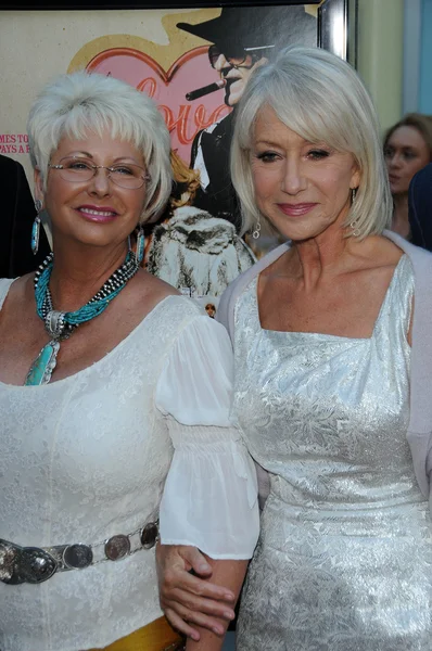 Madam Susan Austin and Helen Mirren at the "Love Ranch" Los Angeles Premiere, ArcLight Cinemas, Hollywood, CA. 06-23-10 — Stock Photo, Image