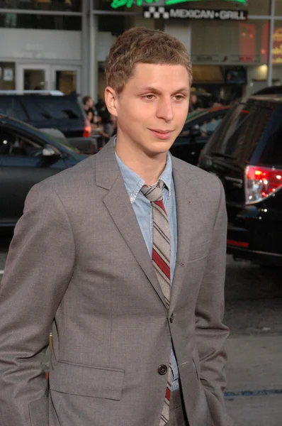 Michael Cera en el "Scott Pilgrim VS. The World "Premiere, Chinese Theater, Hollywood, CA. 07-27-10 — Foto de Stock