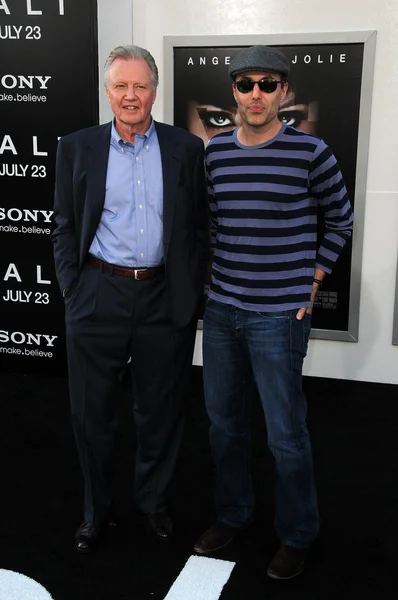 Jon Voight et son fils James Haven Voight — Photo