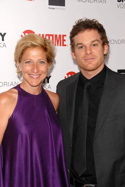 Edie Falco and Michael C. Hall — Stock Photo, Image