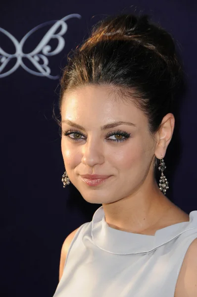 Mila Kunis at the 9th Annual Chrysalis Butterfly Ball, Private Location, Beverly Hills, CA. 06-05-10 — Stock Photo, Image