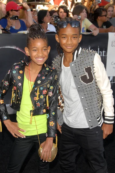 Willow Smith, Jaden Smith — Stock Photo, Image