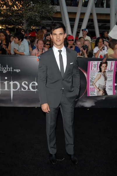 Taylor Lautner. — Foto de Stock