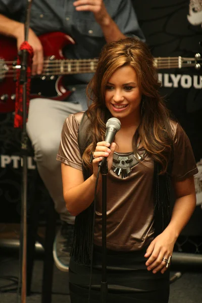 Demi Lovato Przewodniczący — Zdjęcie stockowe