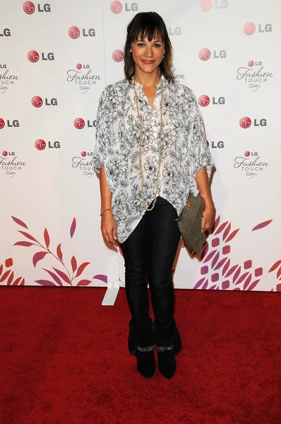 Rashida Jones na stronie LG "Fashion Touch", Soho House, West Hollywood, CA. 05-24-10 — Zdjęcie stockowe
