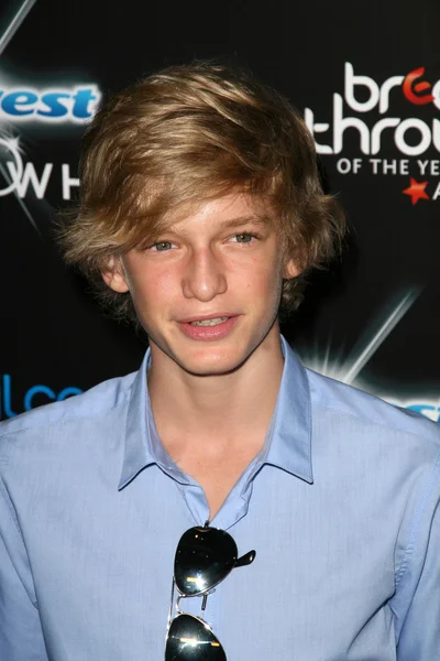 Cody Simpson at the Breakthrough Of The Year Awards, Pacific Design Center, West Hollywood, CA. 08-15-10 — 图库照片