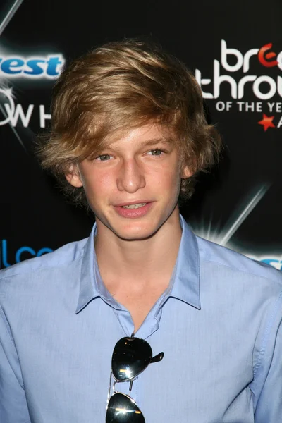 Cody simpson beim durchbruch des jahres, pazifik design center, west hollywood, ca. 08-15-10 — Stockfoto