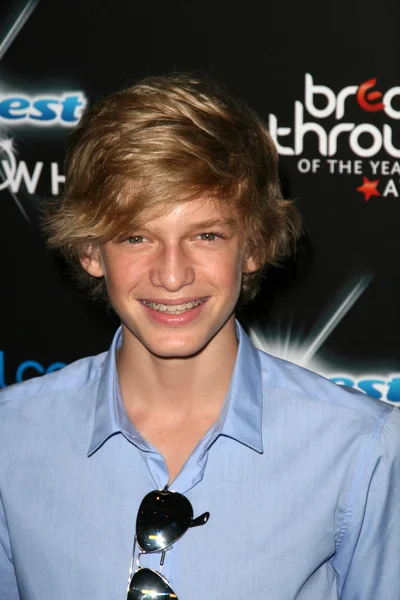 Cody Simpson at the Breakthrough Of The Year Awards, Pacific Design Center, West Hollywood, CA. 08-15-10 — Stok fotoğraf