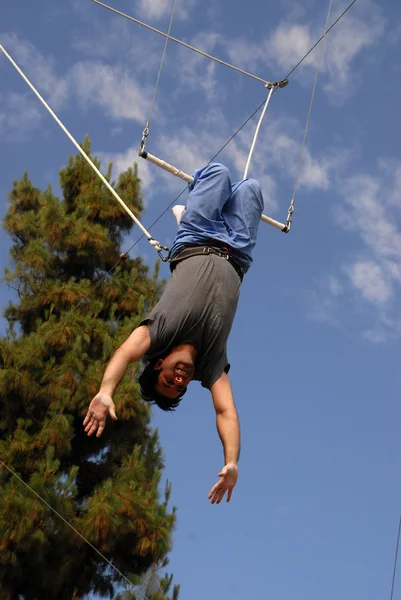 Dr. Jamil Aboulhosn at Kerri Kasem's Birthday party held at the Flying Gaona Brothers Trapeze School, Woodland Hills, CA. 07-11-10 — Stock Photo, Image