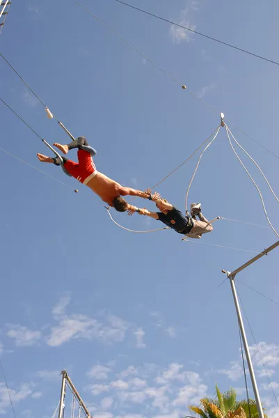 Josh Summers Kerri Kasem Birthday Party Held Flying Gaona Brothers — Stock Photo, Image