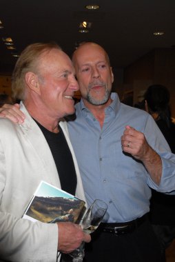 James Caan ve Bruce Willis Jerry Weintraub Yeni Kitap bir kutlama 