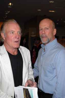 James Caan ve Bruce Willis Jerry Weintraub Yeni Kitap bir kutlama 