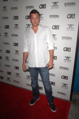 Doug Reinhardt at the OK Magazine USA Fifth Anniversary Party, La Vida, Hollywood, CA. 08-01-10