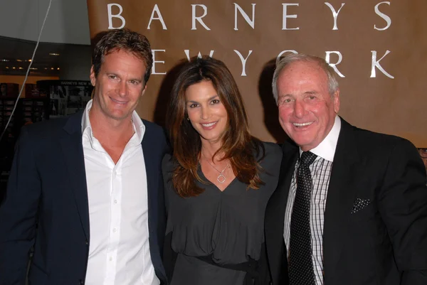 Rande Gerber Cindy Crawford Och Jerry Weintraub Hyllning Jerry Weintraub — Stockfoto