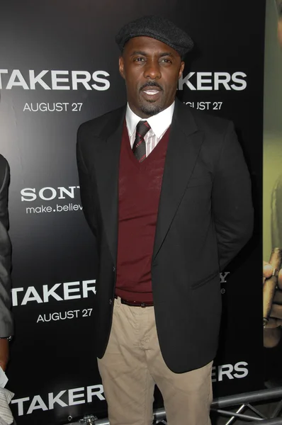 Idris Elba-op de "Takers" wereld Premiere, Arclight Cinerama Dome, Hollywood, Ca. 08-04-10 — Stockfoto
