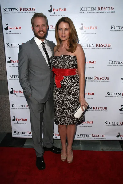 Lee Kirk and Jenna Fischer — Stock Photo, Image