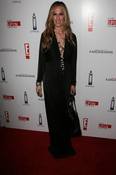 Aj celi bei der Fortsetzung der Kardashiansthe spin crowd series party, trousdale, west hollywood, ca. 19-08-10 — Stockfoto