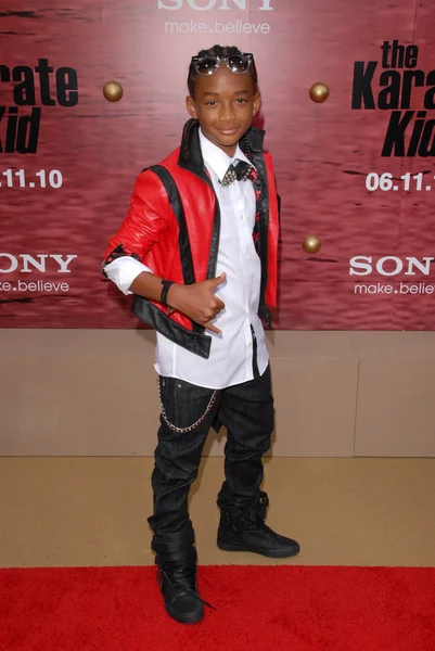 Jaden Smith en "The Karate Kid" Los Angeles Premiere, Mann Village Theatre, Westwood, CA. 06-07-10 —  Fotos de Stock