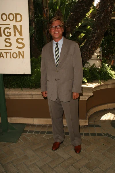 Aaron sorkin på hollywood utländsk press association årliga installationen lunch, fyra säsonger Hotell, beverly hills, ca. 07-28-10 — Stockfoto