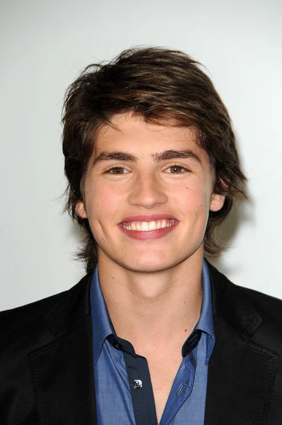 Gregg Sulkin at the Disney ABC Television Group Summer 2010 Press Tour - Evening, Beverly Hilton Hotel, Beverly Hills, CA. 08-01-10 — Stockfoto