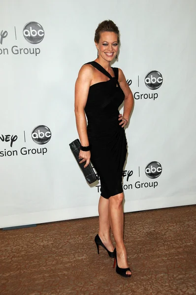 Jeri ryan disney, abc televizyon grup yaz 2010 basın turu - akşam, beverly hilton hotel, beverly hills, ca. 08-01-10 — Stok fotoğraf