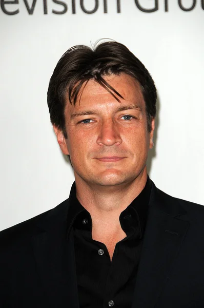 Nathan Fillion al Disney ABC Television Group Summer 2010 Press Tour - Sera, Beverly Hilton Hotel, Beverly Hills, CA. 08-01-10 — Foto Stock