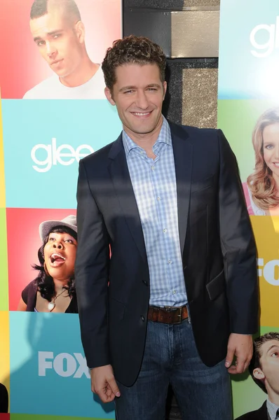 Matthew Morrison at the 'Glee' Academy Event, Henry Fonda Theater, Hollywood, CA. 07-27-10 — Stock fotografie