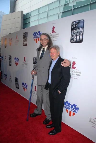Peter Mayhew et Harrison Ford — Photo
