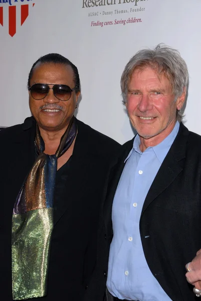 Billy Dee Williams, Harrison Ford — Stock Photo, Image