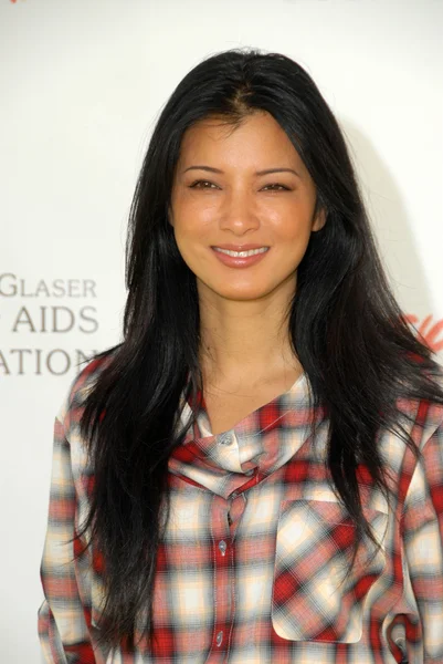 Kelly Hu at the 2010 A Time For Heroes Celebrity Picnic, Wadsworth Theater, Los Angeles, CA. 06-13-10 — Stock Photo, Image