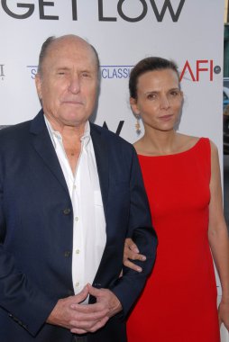Robert Duvall and wife