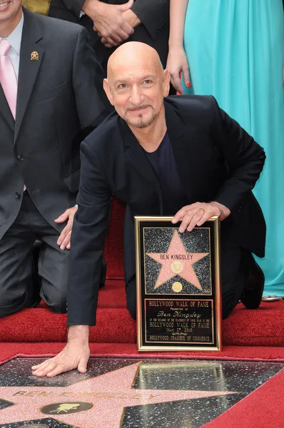 Sir ben kingsley, lavanda daniela, bruce willis, jerry bruckheimer — Fotografia de Stock