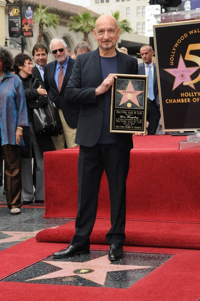 Sir Ben Kingsley — Foto Stock