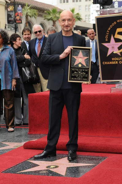 Sir Ben Kingsley. — Foto de Stock