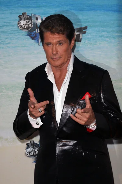 David Hasselhoff at the Comedy Central Roast of David Hasselhoff, Sony Studios, Culver City, CA. 08-01-10 — 图库照片
