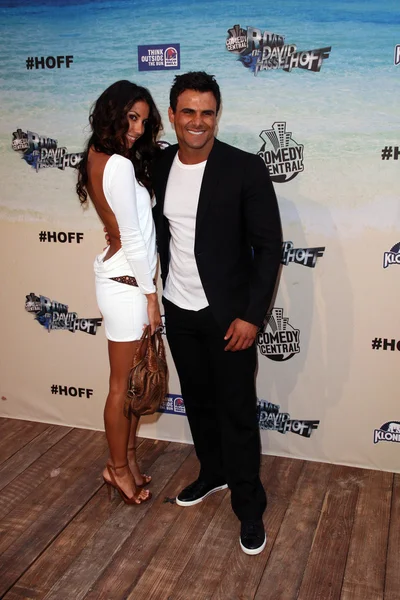 Leilani Dowding and Jeremy Jackson at the Comedy Central Roast of David Hasselhoff, Sony Studios, Culver City, CA. 08-01-10 — Zdjęcie stockowe