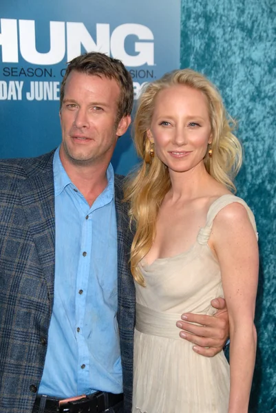 Thomas Jane e Anne Heche — Foto Stock