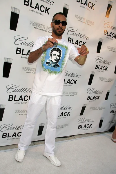 Kenneth Monroe at the Cadillac Mens Fragrance Celebrity White Party, Style Lounge, Studio City, CA. 06-29-10