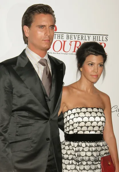 Scott Disick e Kourtney Kardashian — Foto Stock