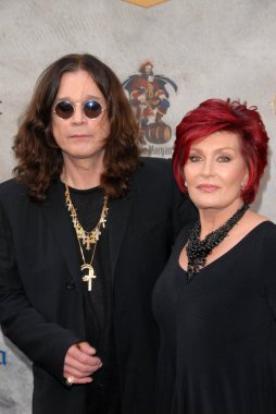Ozzy osbourne ve sharon Osbourne'un