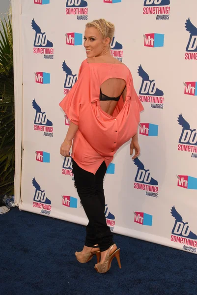 Наташа Бекфилд на церемонии вручения премии VH1 2010 Do Something Awards, Палладиум, Голливуд, Калифорния. 07-19-10 — стоковое фото